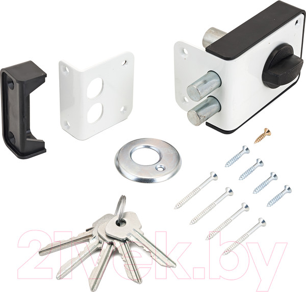 Изображение товара Замок накладной Зенит ЗН1-3.1 (белый)
