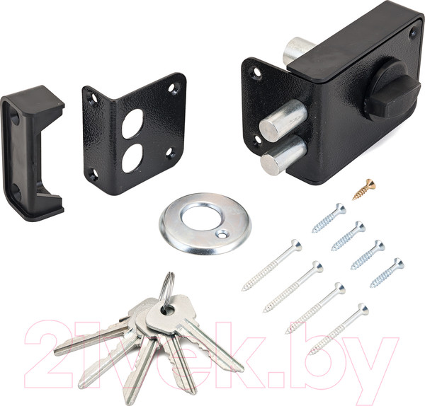 Изображение товара Замок накладной Зенит ЗН1-3.1 (черный)