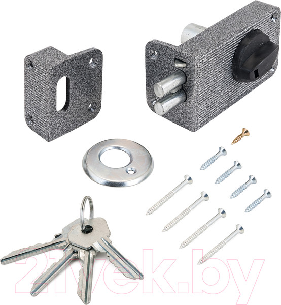 Изображение товара Замок накладной Зенит ЗН2-3 (серебристый)