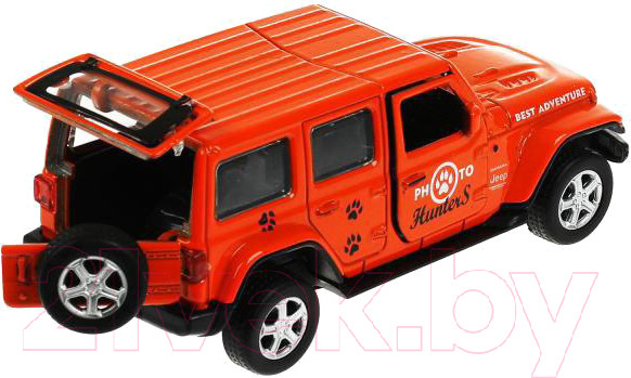 Изображение товара Автомобиль игрушечный Технопарк Jeep Wrangler Sahara Сафари / SAHARA5D-12EXP-OG