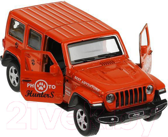 Изображение товара Автомобиль игрушечный Технопарк Jeep Wrangler Sahara Сафари / SAHARA5D-12EXP-OG