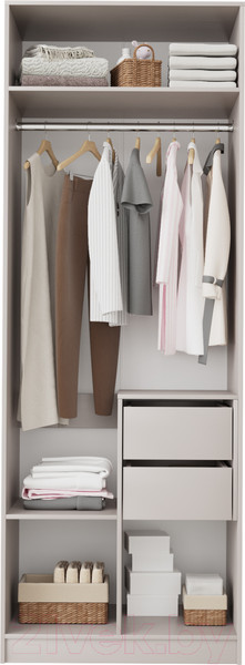 Изображение товара Шкаф Аквилон Чарли №22 2-х створчатый (кашемир)