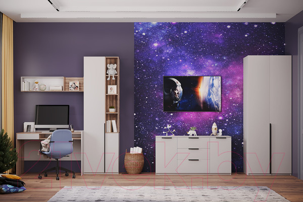 Изображение товара Письменный стол Аквилон Чарли №17 (кашемир/авелано)