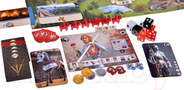 Изображение товара Настольная игра Мир Хобби История рыцаря / 915500