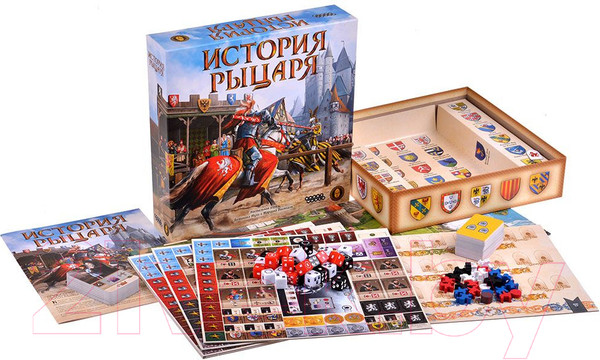 Изображение товара Настольная игра Мир Хобби История рыцаря / 915500