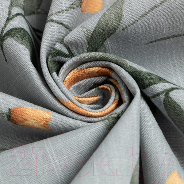 Изображение товара Комплект штор Этель Yellow Poppies / 9322484 (149x180, 2шт, с подхватами)