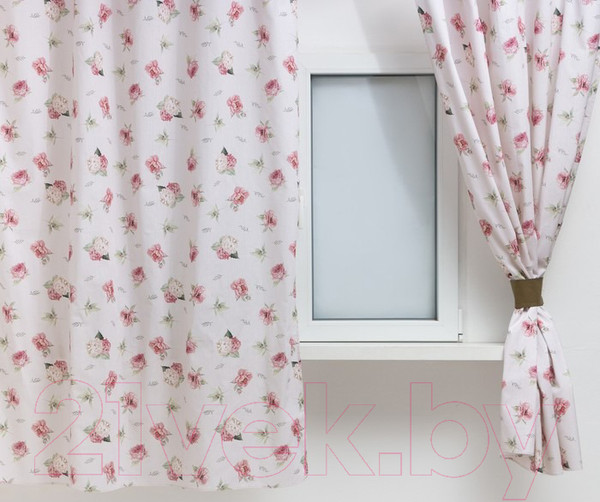 Изображение товара Комплект штор Этель Tenderness / 9322491 (149x180, 2шт, с подхватами)