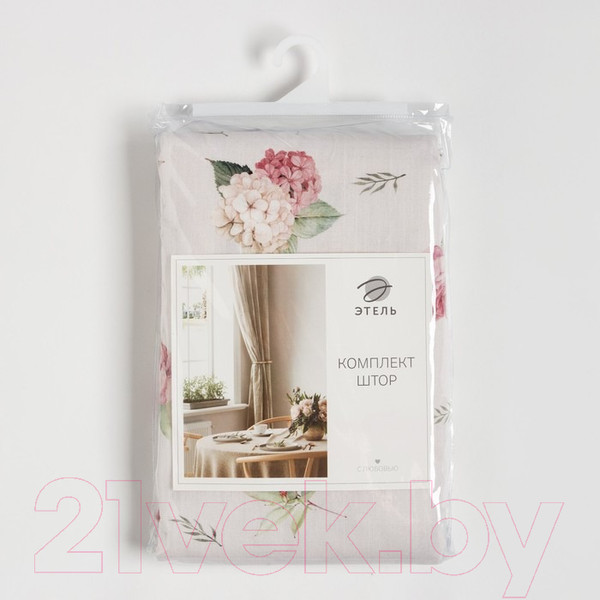 Изображение товара Комплект штор Этель Tenderness / 9322491 (149x180, 2шт, с подхватами)