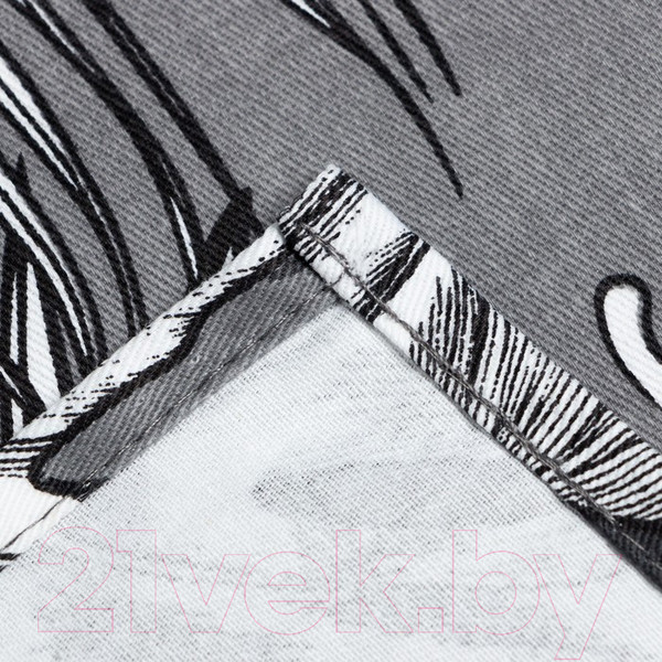 Изображение товара Комплект штор Этель Palm Leaves / 9322475 (149x180, 2шт, с подхватами)