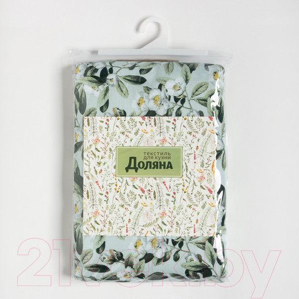 Изображение товара Комплект штор Доляна Apple Flowers / 9322508 (146x180)