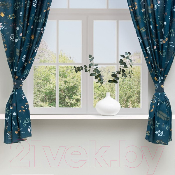 Изображение товара Комплект штор Доляна Twilight Forest / 9322523 (146x180)