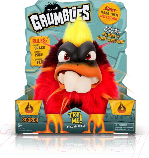Изображение товара Интерактивная игрушка Skyrocket Grumblies Ворчун Скорч / 01967