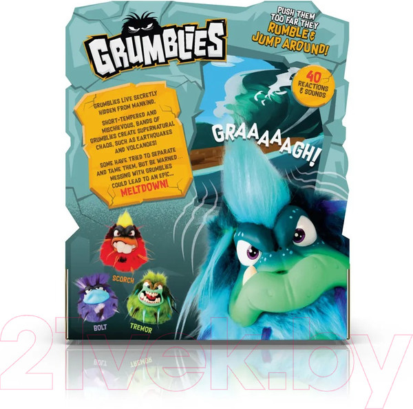 Изображение товара Интерактивная игрушка Skyrocket Grumblies Ворчун Гидро / 01969
