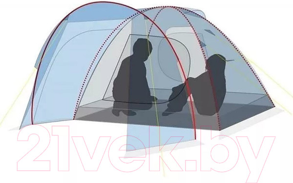 Изображение товара Палатка Canadian Camper Rino 3 (Woodland)