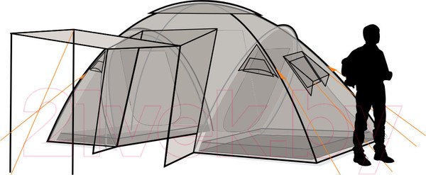 Изображение товара Палатка Canadian Camper Sana 4 Plus (Royal)