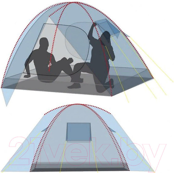 Изображение товара Палатка Canadian Camper Impala 3 (Royal)