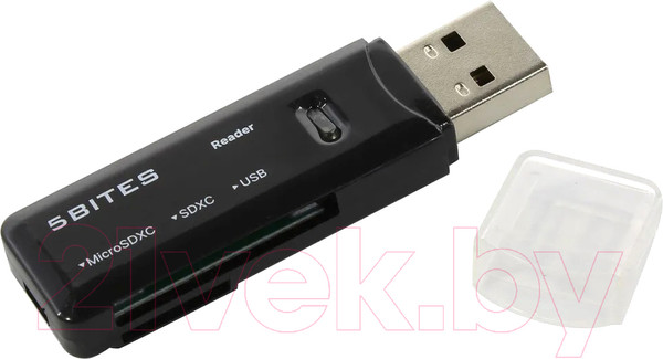 Изображение товара Картридер 5bites RE3-200BK