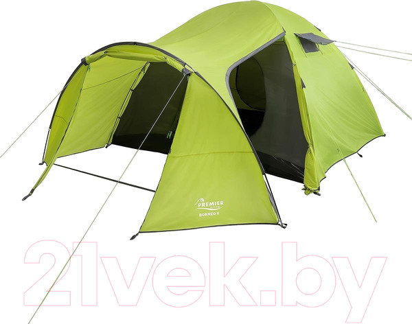 Изображение товара Палатка Premier Fishing Borneo-6-G / PR B-6-G (зеленый)