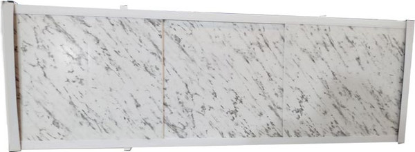 Изображение товара Экран для ванны Alavann Оптима 150 (серые облака)