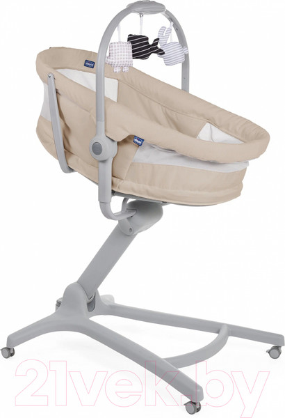 Изображение товара Детская кровать-трансформер Chicco Baby Hug Air 4 в 1 (Beige)