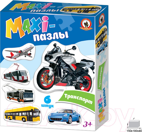 Изображение товара Развивающая игра Русский стиль Транспорт / 02546