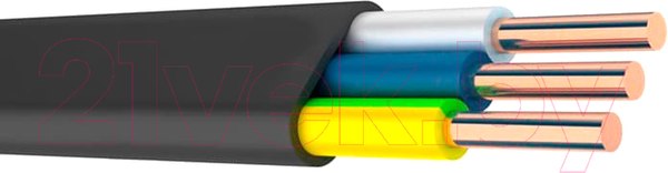 Изображение товара Кабель силовой Автопровод ВВГ-П 3x1.5 (N, PE)-0.66 (100м)