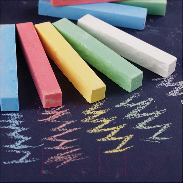 Изображение товара Набор мела канцелярского Мульти-пульти Енот в Австралии / АМ_14462 (5цв)