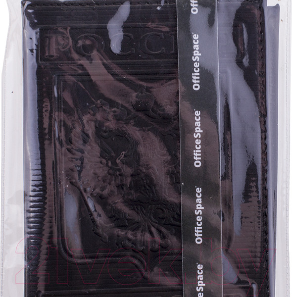 Изображение товара Обложка на паспорт OfficeSpace Герб / KPs_1641 / 176866 (черный)