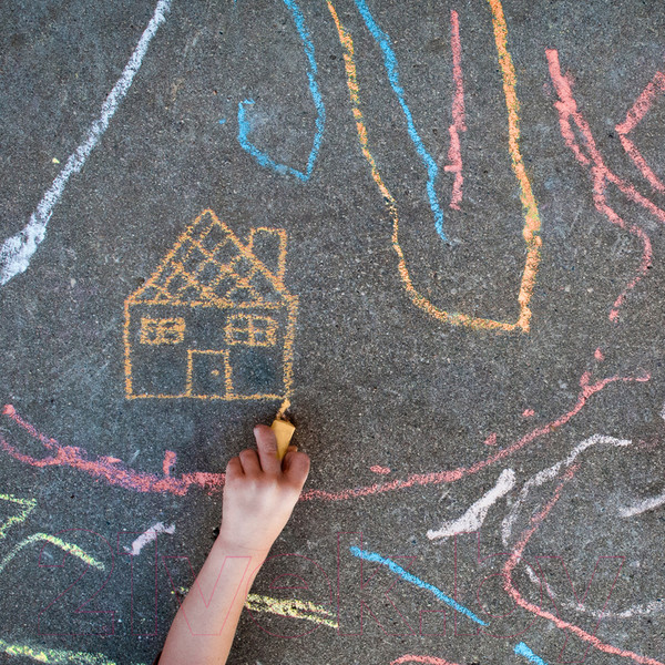 Изображение товара Набор мела канцелярского Мульти-пульти АМ_31725 (6цв)