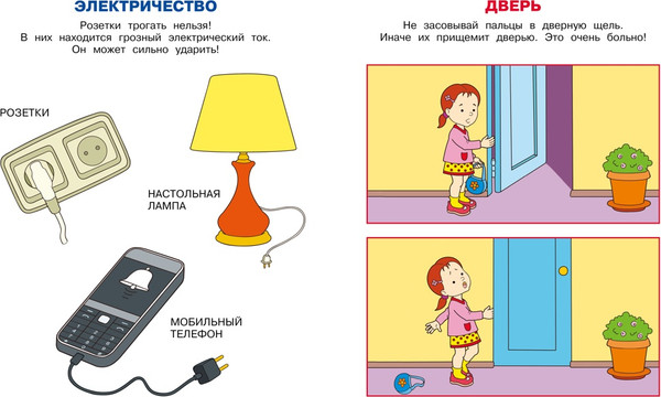 Изображение товара Развивающая книга Махаон Уроки безопасности 2-3 года, мягкая обложка  (Земцова Ольга)