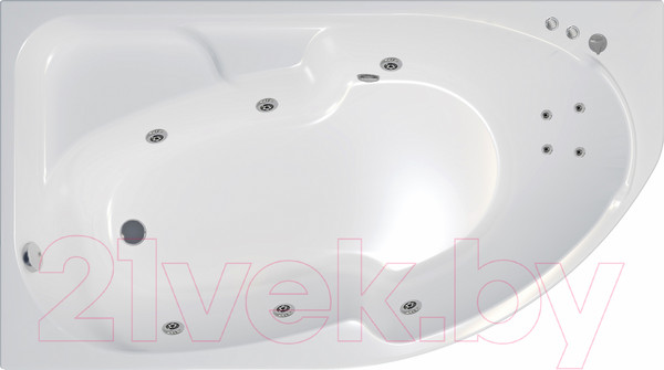 Изображение товара Ванна акриловая Triton София 170x95 L Стандарт (с гидромассажем)