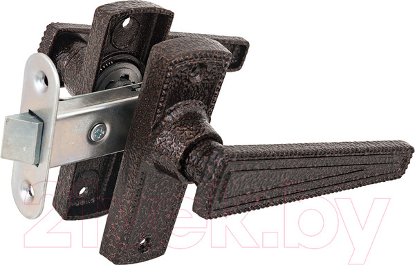 Изображение товара Защелка врезная Зенит ЗЩ2.01 (медь)