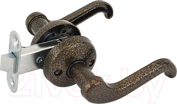 Изображение товара Защелка врезная Зенит ЗЩ2.02 (бронза)