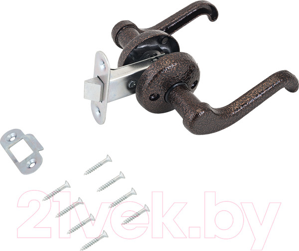 Изображение товара Защелка врезная Зенит ЗЩ2.02 (медь)