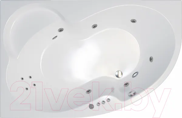 Изображение товара Ванна акриловая Triton Мари 170x110 R Комфорт Flat (с гидромассажем)