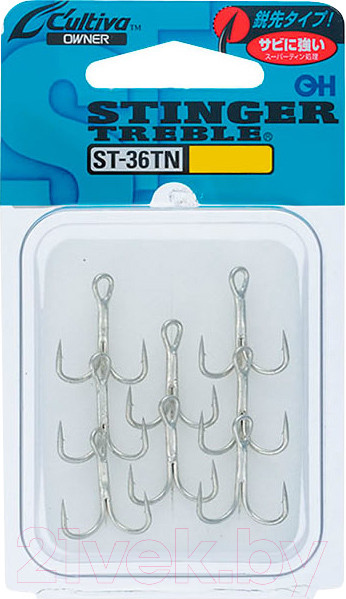 Изображение товара Набор крючков рыболовных Owner ST-36TN №18 / 13995-18