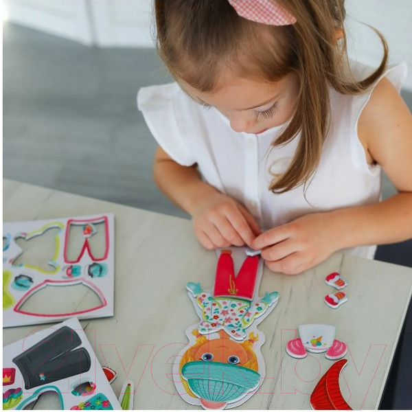 Изображение товара Развивающая игра El'Basco Toys Магнитная игра-одевашка Времена года / ET05-006