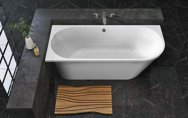 Изображение товара Ванна из искусственного мрамора Belux Лондон ВЛН 170x70L (белый)