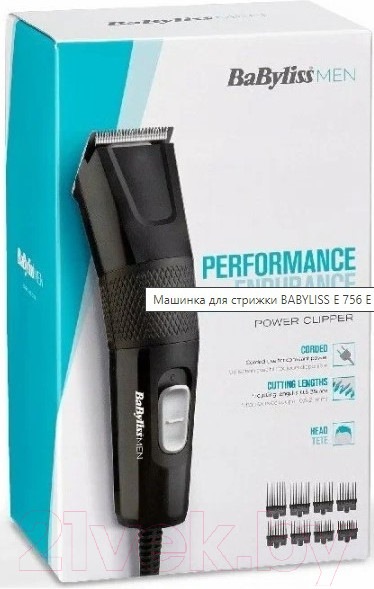 Изображение товара Машинка для стрижки волос BaByliss E756E