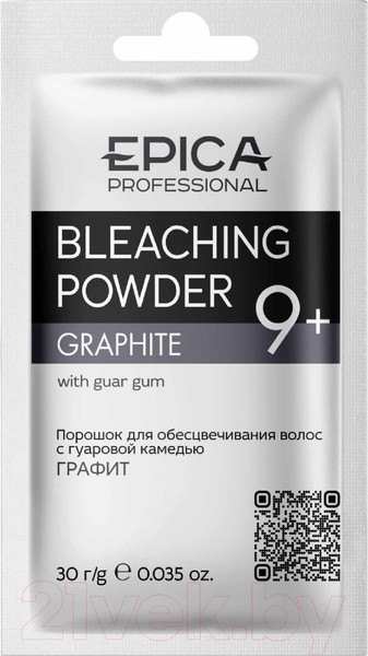 Изображение товара Порошок для осветления волос Epica Professional Bleaching Powder Графит саше (30г)