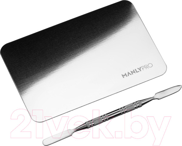 Изображение товара Палитра для смешивания косметики Manly PRO Большая + Шпатель ПСШ02
