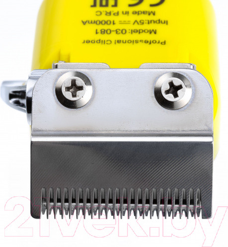 Изображение товара Машинка для стрижки волос Dewal Pro Neon Yellow 03-081