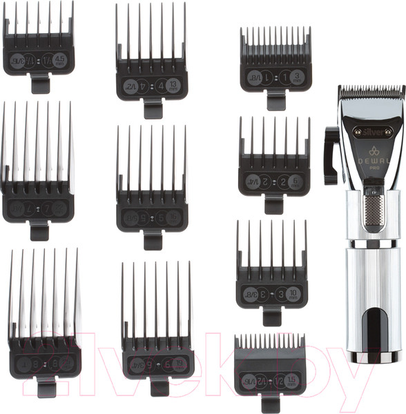 Изображение товара Машинка для стрижки волос Dewal Pro Silver 03-067