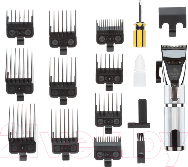 Изображение товара Машинка для стрижки волос Dewal Pro Silver 03-067
