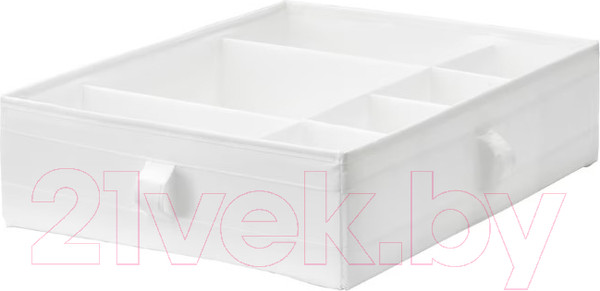 Изображение товара Кофр для хранения Ikea Скубб 101.855.93 (белый)