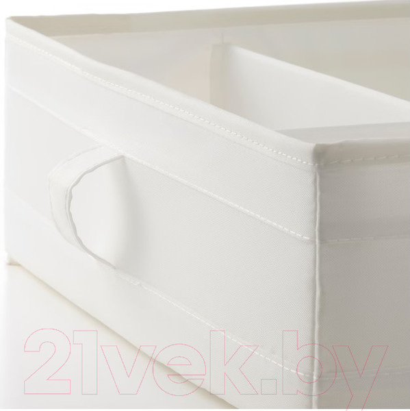 Изображение товара Кофр для хранения Ikea Скубб 101.855.93 (белый)