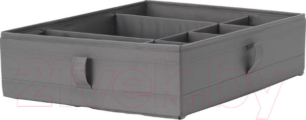 Изображение товара Кофр для хранения Ikea Скубб 504.000.05 (темно-серый)