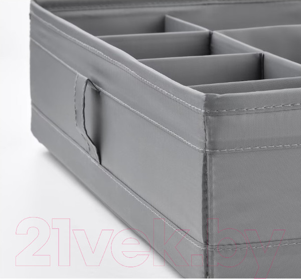 Изображение товара Кофр для хранения Ikea Скубб 504.000.05 (темно-серый)