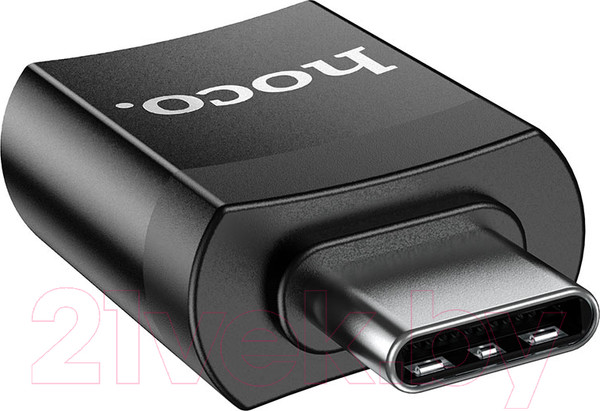 Изображение товара Адаптер Hoco UA17 Type-C male - USB female USB3.0 (черный)