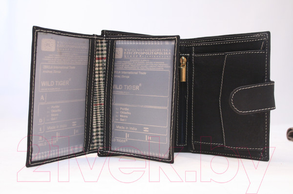 Изображение товара Портмоне Wild Tiger AM-28-123A (черный)